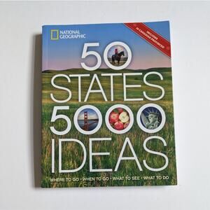National Geographic 50 States 5000 Ideas book
